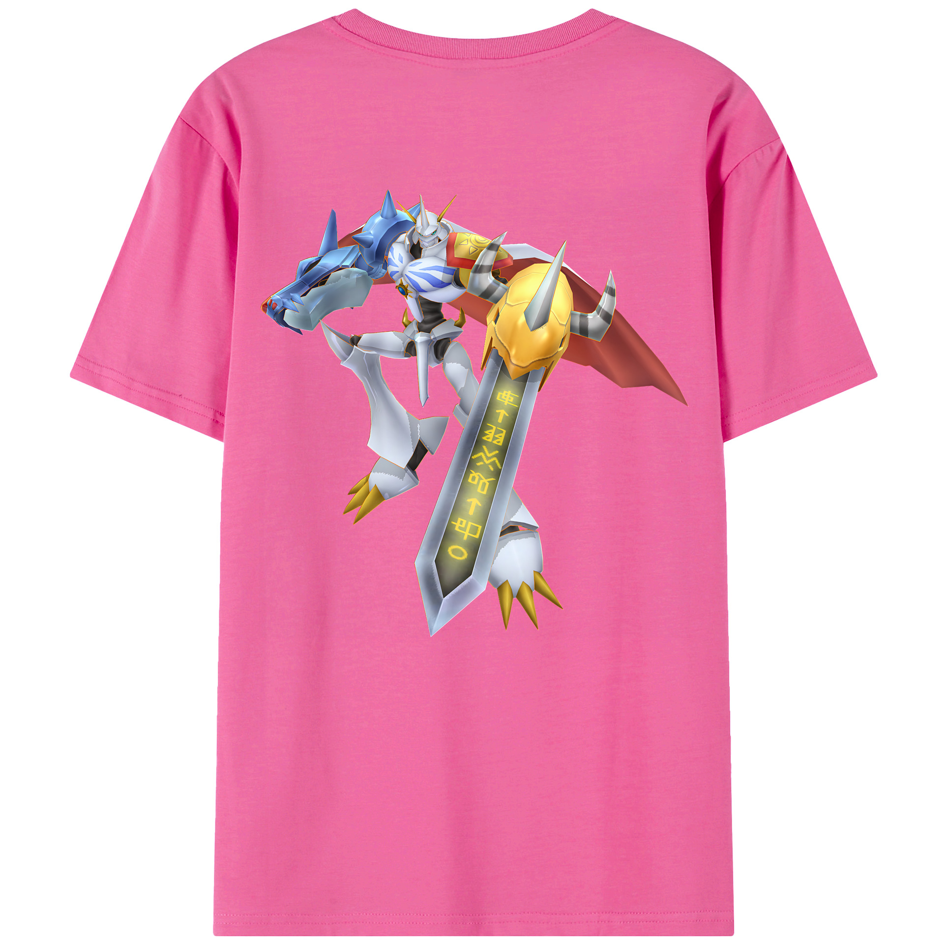 （画像用） Digimon デジタルモンスター/デジモン レディース半袖Tシャツ(バックプリント)